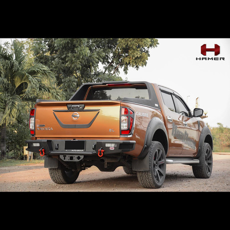 Parachoques Trasero Serie-M Nissan NP300 2015-2019