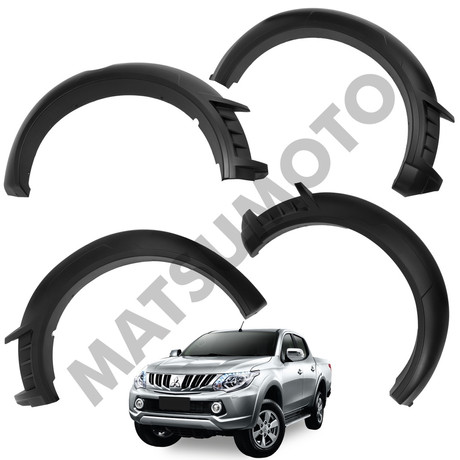 Kit Extensiones De Tapa Barro Tipo Original Mitsubishi	L200	2016-2018
