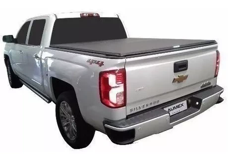 Lona maritima negra Chevrolet Silverado doble cabina pick up 5.7 pies 2015/2018