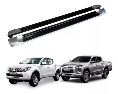 Pisaderas aluminio K1 negro Mitsubishi L200 2016-2022 - 367-3.webp