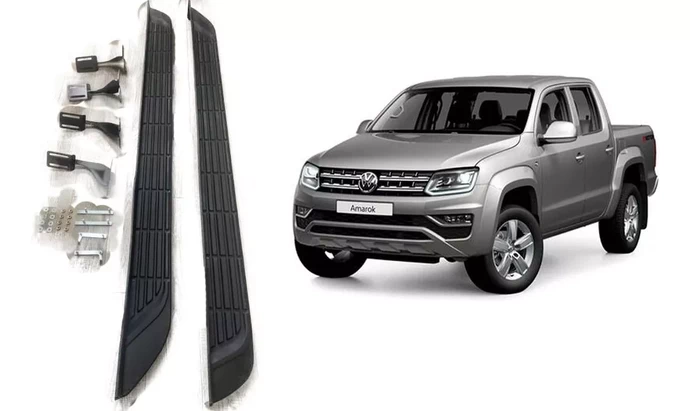 Pisaderas aluminio K1 negro Vokswagen Amarok 2010-2025 - 369-1.webp