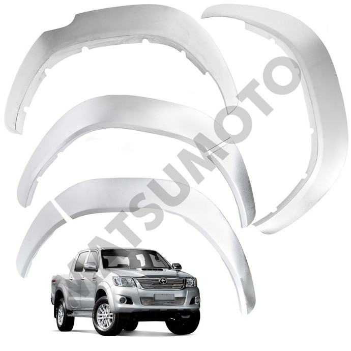 Kit Extensiones De Tapa Barro Versión Plata con relieve/textura Toyota	Hilux Revo	2016-2020 - [KQD-3301CH] Kit Extensiones De Tapa Barro Versión Plata con relieve-textura Toyota Hilux Revo SR (2016-2020).jpeg