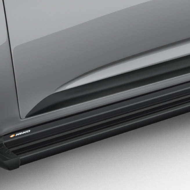 Pisaderas aluminio K1 negro Chevrolet Colorado 2019-2022 - 376-1.jpg