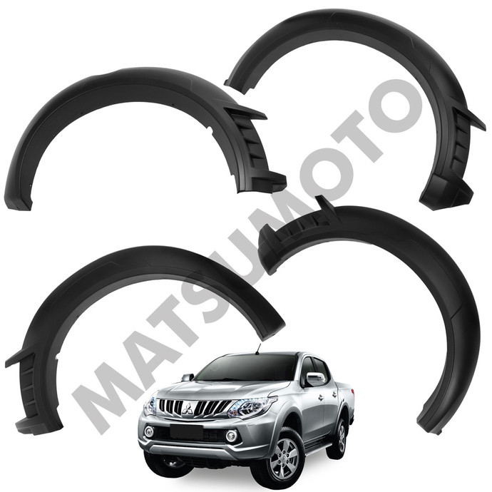 Kit Extensiones De Tapa Barro Tipo Original Mitsubishi	L200	2016-2018 - [KQD-3517BK] Kit Extensiones De Tapa Barro Tipo Original Mitsubishi L200 (2016-2018).jpeg