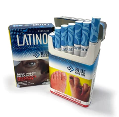 Cigarrilo Latino Box Azul (carton 10u)