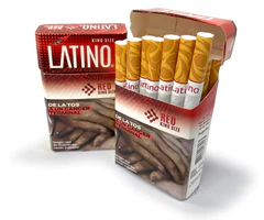 Cigarrilo Latino Box Rojo (carton 10u)