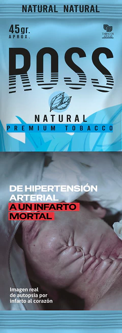 Tabaco Ross Natural 45gr