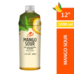 Pisco Capel Sour Mango 1000Cc.12G