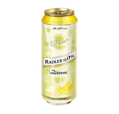 Cerveza Zahringer Lemon S/Alcohol Lata 500Cc