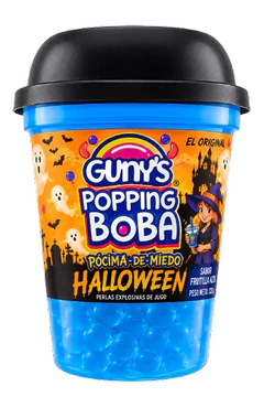 BEB.GUNYS POPPING BOBA POCIMA FRUTILLA AZUL 350cc