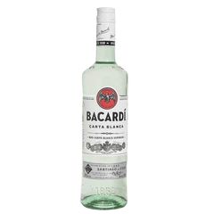 Ron Bacardi Blanco Botella 700 cc