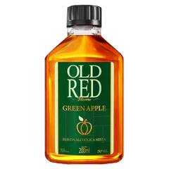 PETACA WHISKY OLD RED GREEN APPLE 200cc29.5g