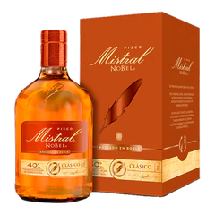 Pisco Mistral Nobel 40° Botella 750cc