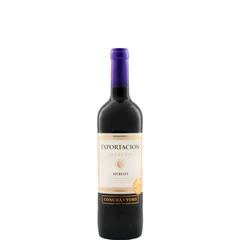BOT.VINO EXPORT SELECTO MERLOT 700cc. 12.5g