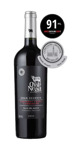 Vino Oveja Negra G Rva C.Fran C/Carm 750Cc13.5