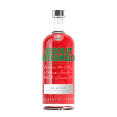 Vodka Absolut Watermelon Botella 750cc