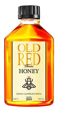 PETACA WHISKY OLD RED HONEY 200cc29.5g