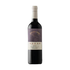 BOT.VINO ADOBE ORGANICO MERLOT 750cc 13.5g