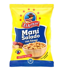 Snack Mani Salado El Arriero (10un x 80gr)