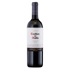 Vino Casillero del Diablo Merlot Botella 750cc