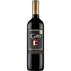 Vino Gato Premium Cabernet Sauv 700Cc. 13,5G