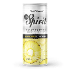 Coctel Lata Mg Spirit Pineapple  330Cc 5.5Gr