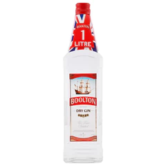 Gin Boolton Dry Gin 1000Cc 40G