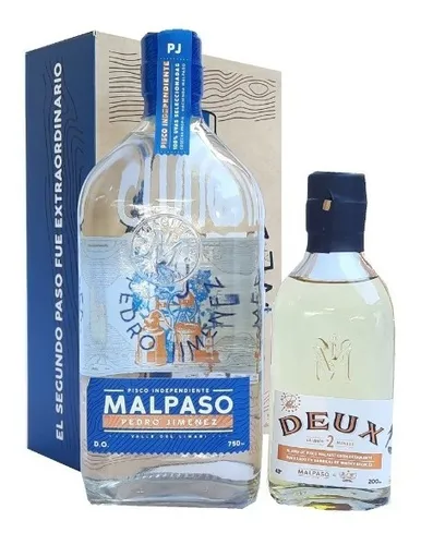 Pack Pisco Mal Paso P.Jimenez +Pet. Deux 40G