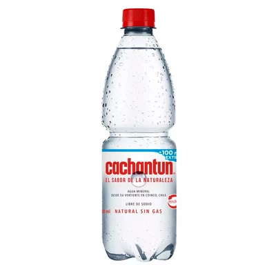 Agua Mineral Cachantun S/Gas 600Cc