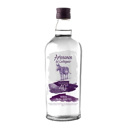 Pisco Artesanos Transparente 1500Cc 40Gr