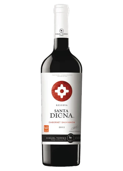 Vino Santa Digna Reserva Cabernet 750Cc. 14G