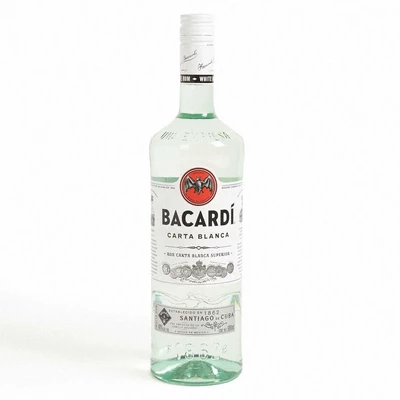 Ron Bacardi Carta Blanca 980Cc 40G