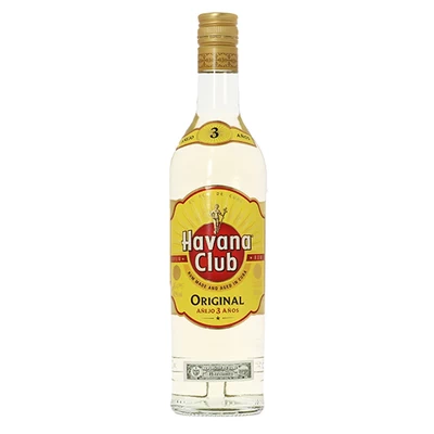 Ron Havana Club Tres Años Bco 1000Cc 37.5G