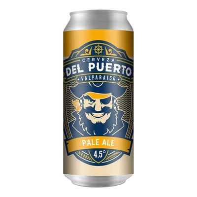 Cerveza Del Puerto Pale Ale Lata 470Cc 4.5G