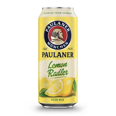 Cerveza Paulaner Lemon Radler 500Cc Lata 2.5G