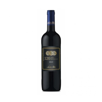 Vino Tres Medallas Merlot 700Cc. 14G