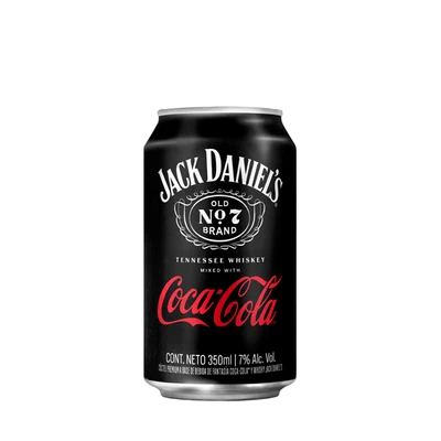 Whisky Jack & Coke Original  Lata 350Cc7G