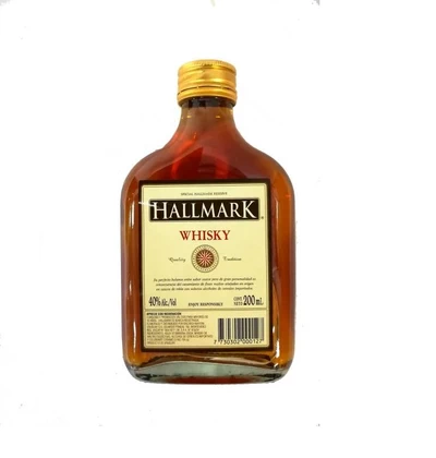 Petaca Whisky Hallmark 190Cc 40Gr