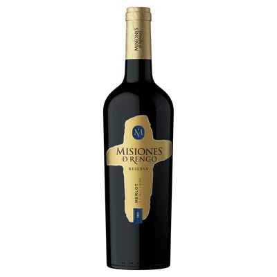 Vino Misiones Rengo Reser. Merlot 750Cc. 14G