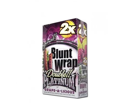 Papelillo Blunt Wrap Platinum Grape 40Gr X 25Un