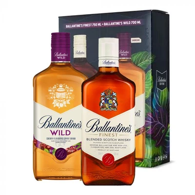 Pack Whisky Ballantines 750Cc40G+ Wild 700Cc