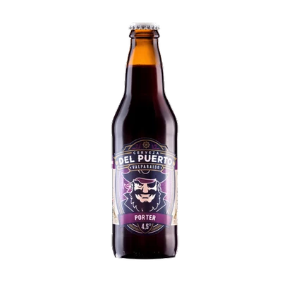 Cerveza Del Puerto Porter Bot 330Cc 4.5G