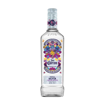 Tequila Jose Cuervo Especial Silver Calavera Botella 750 cc