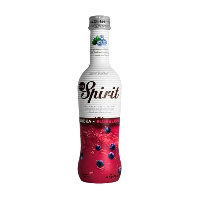 Vodka Spirit Blueberry botella 275 CC