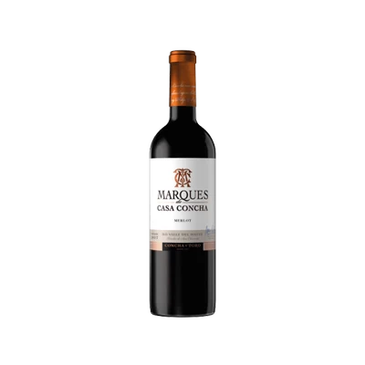 Vino Marques de Casa Concha Merlot Botella 750cc