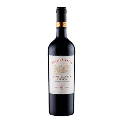 Vino Cousiño Macul Don Matias Gran Reserva Cabernet Sauvignon Botella 750 cc