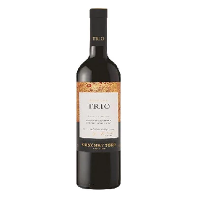 Vino Trio Reserva Cabernet Sauvignon Cabernet Franc / Syrah Botella 750cc