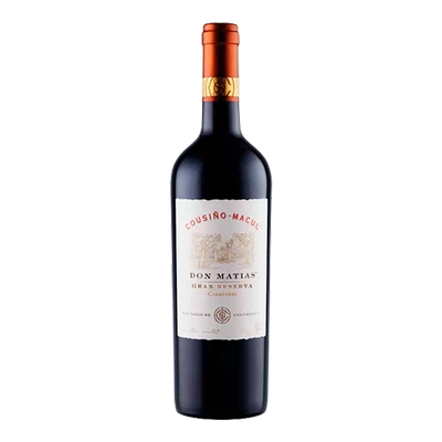 Vino Cousiño Macul Don Matias Gran Reserva Carmenere Botella 750 cc