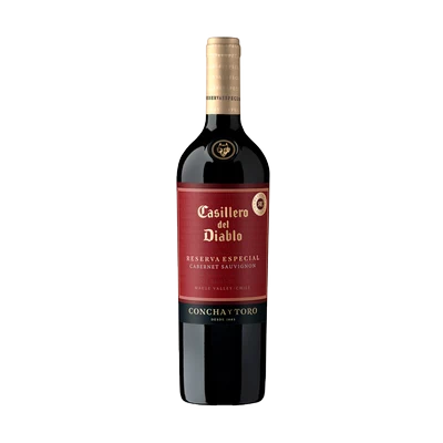 Vino Casillero del Diablo Reserva Especial Cabernet Sauvignon Botella 750cc