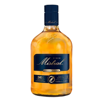 Pisco Mistral 35 grados 1 litro